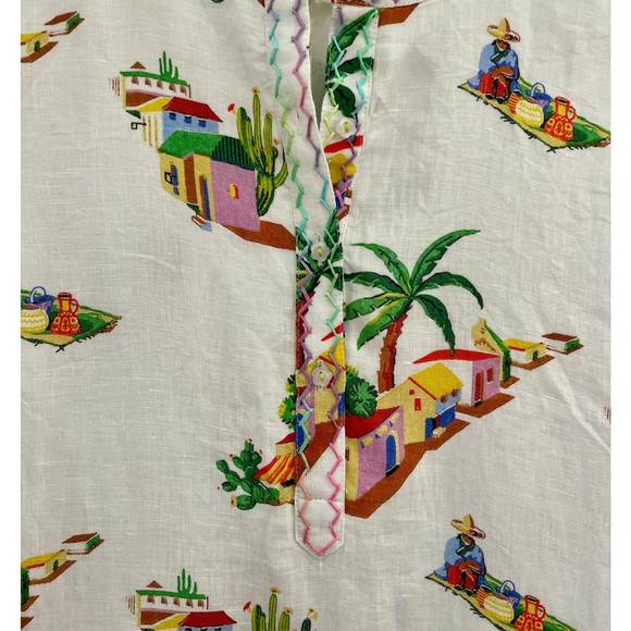 NEW NIMO WITH LOVE women's cassia maxi dress in village print - Picture 3 of 4